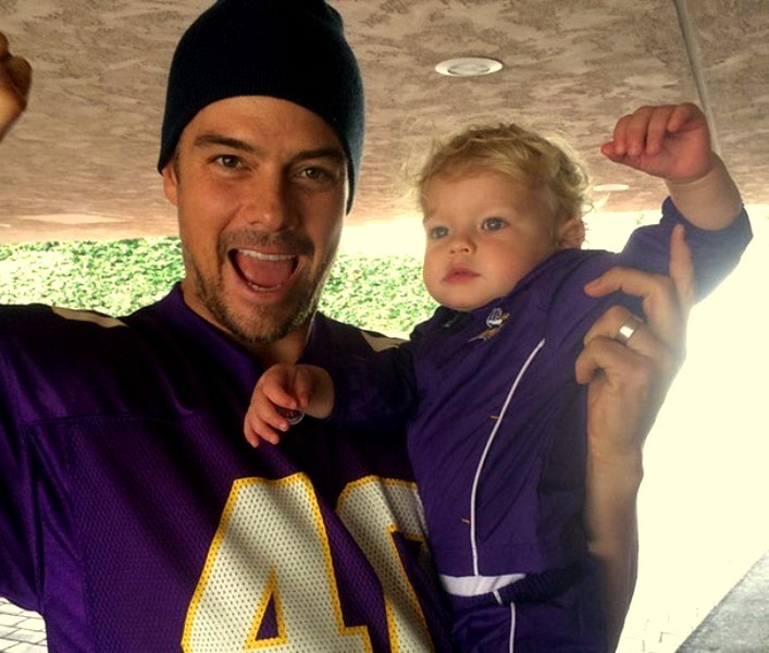 Josh Duhamel a synček Axl